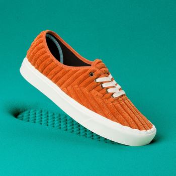 Vans Jumbo Cord Comfycush Authentic - Naisten Tennarit - Oranssi